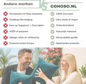 Vergelijking tussen Cohoso.nl en andere merken. Cohoso.nl biedt duurzame, waterdoorlatende, stevige dubbel gestikte schaduwdoeken, Nederlands product.