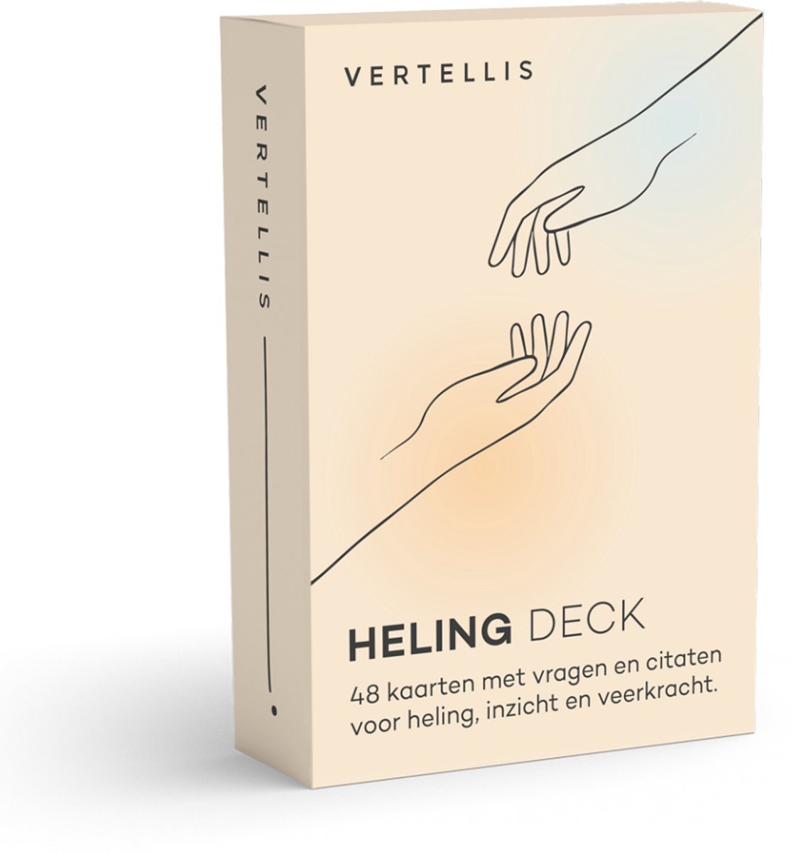 Vertellis Heling Deck - Kaartendeck met Vragen en Citaten voor Heling - Coachkaarten voor Loslaten, Verwerken en Weer bij Jezelf Komen
