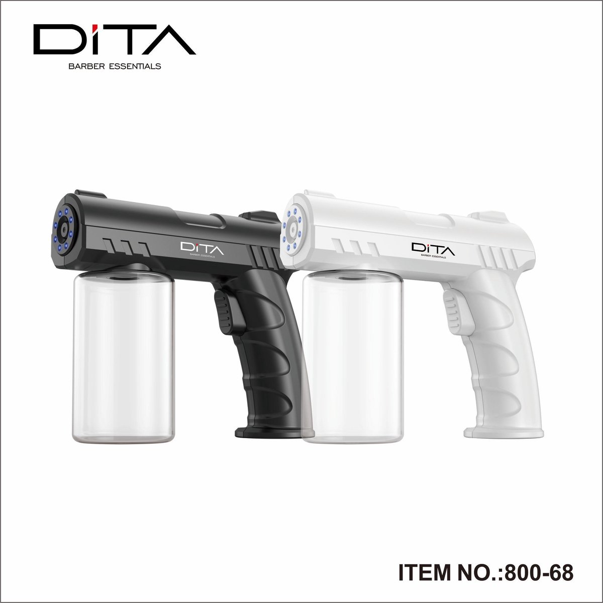 Dita - barber essentials - nano blue light atomizer - Black OR White - 1x