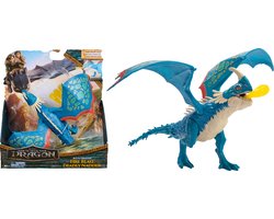 How To Train Your Dragon - Hoe Tem Je Een Draak - Battle Dragons Fire Blast Akelige Adder Actiefiguur 25 cm - Speelgoed