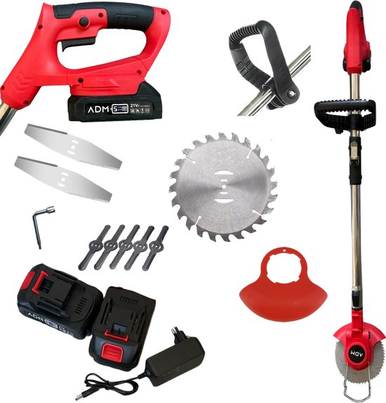 Foto: Tdgarden trimforce series draadloze grastrimmer 12v accu 3 in 1 mes systeem lichtgewicht verstelbaar bosmaaier bosmaaier accu