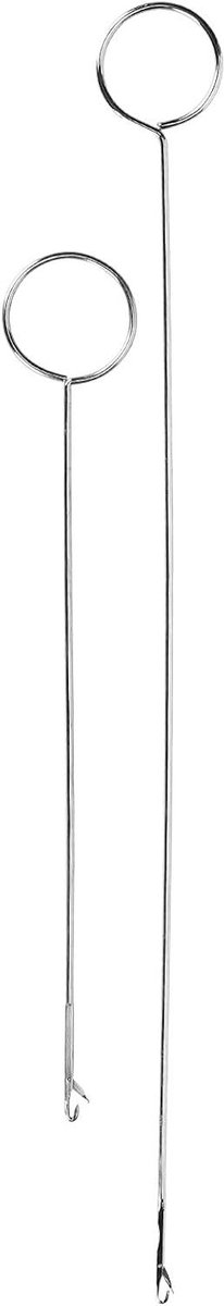Allecto Plus - Naailus Kit met Naailus Turner en Rvs Loop Turner voor Stof Buis Bandjes - DIY Accessoires met Gezicht Cover - Set van 2