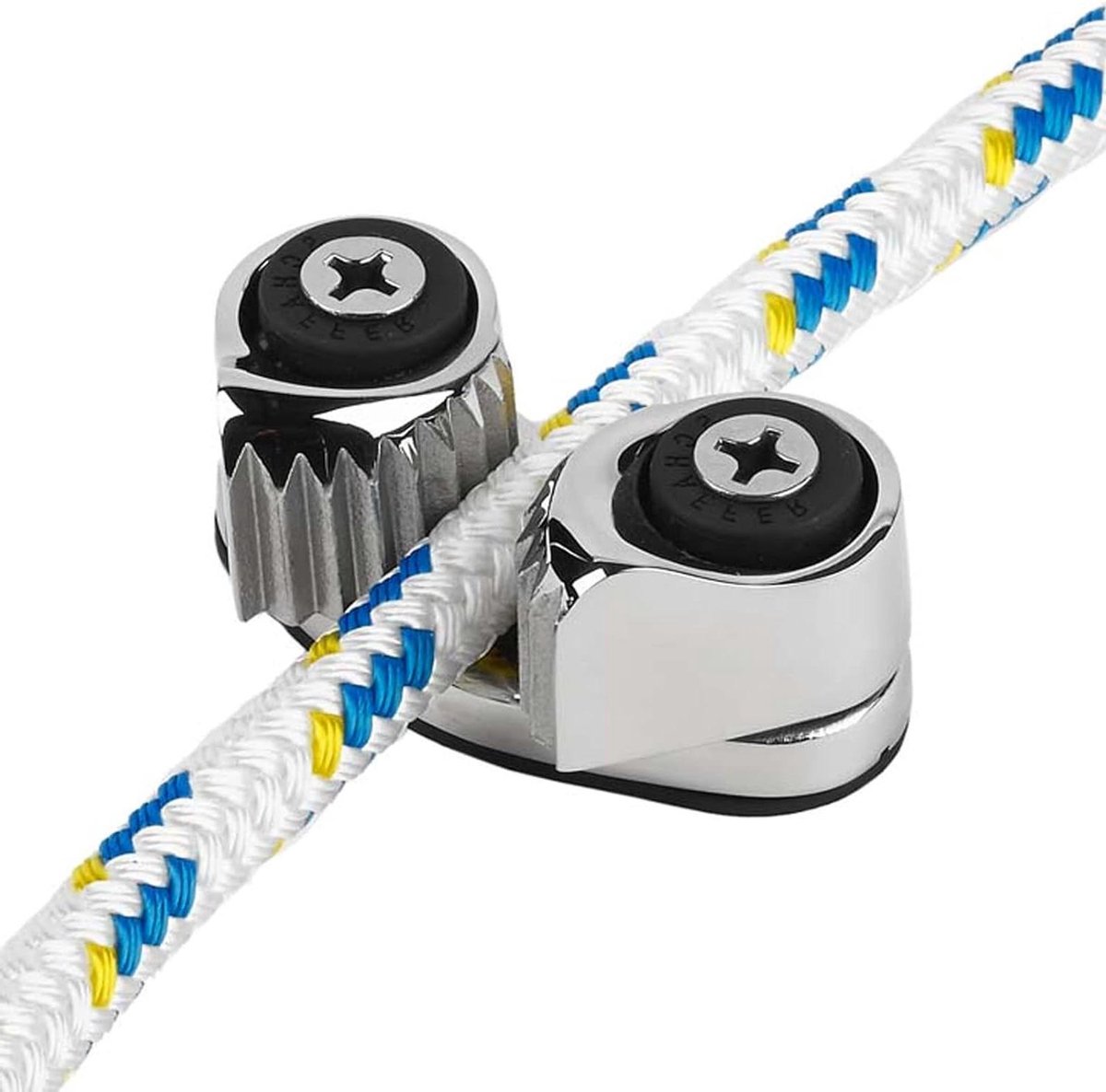 Allecto Plus - Nokkenring van roestvrij staal 316 voor kano's en zeilboten - 10 mm - Zeewaterbestendig
