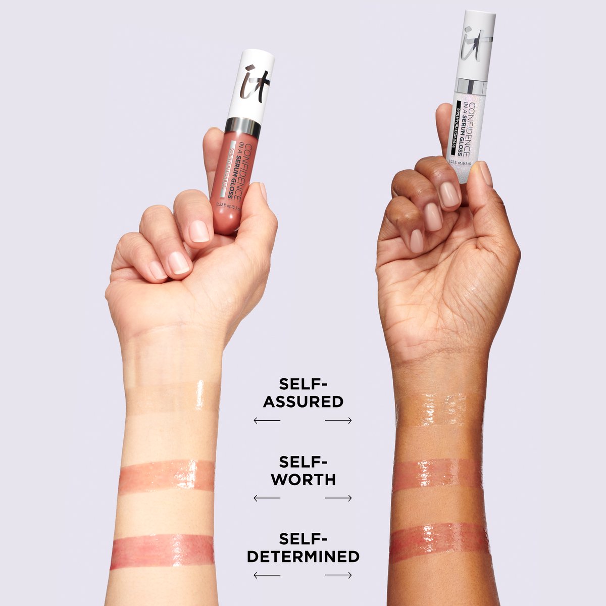 IT Cosmetics Confidence In A Serum Lipgloss - Gladmakend en hydraterend - Extra Glanzende Finish — cadeau in Verzorging - foto 3