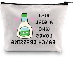 Allecto Plus - Grappige Salad Dressing Makeup Bag voor Ranch Dressing Liefhebbers