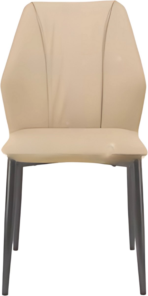 Bolt Edge Eetkamerstoelen Lavio - Set van 2 - Elegante Keuken- of Restaurantstoel - Lounge - Khaki Beige