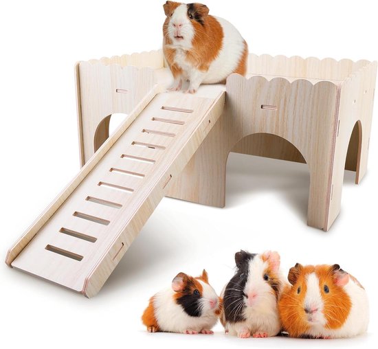 Spijkervrij Knaagdier Huis Bent voor Cavia's en Konijnen of Chinchilla