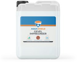 Aquashield Gevelimpregneer - Can, 5L - Watergedragen gevelimpregneermiddel - Uitstekende Waterafstotendheid