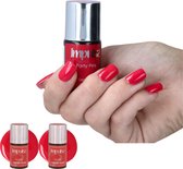 Impulss 1step Gellak Party Pink - 3-in-1: base, kleur & topcoat - Duopack