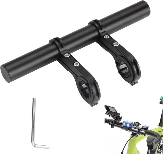 Kit de montage Trail-gator Tandem Rod 25,4-31,8 mm Rouge