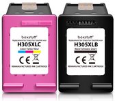 Bol.com Boxstuff Inkt geschikt voor 305 XL - (3YM62AE) Compatibel met HP 305 / 305XL - Inkt Cartridge 2-pack voor HP DeskJet 270... aanbieding
