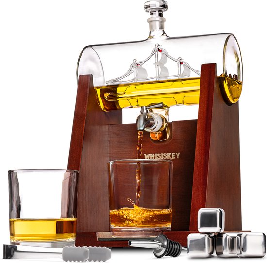 Whisky Karaf Set Zeilschip
