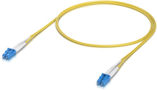 Ubiquiti UACC-OFC-S2-LULU-1M-50 InfiniBand et fibre optique LC LC/LC jaune