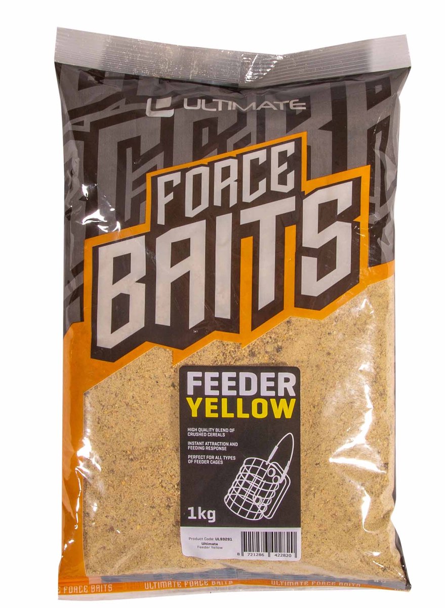 Ultimate Force Baits Groundbait Try-Out Pack (Totaal 8kg) - Lokvoer