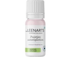 Drs Leenarts - Aanstiplotion bij puistjes | Indrogend & Antibacterieel - Parfumvrij en alcoholvrij - Sulfur, zinkoxide en calamine