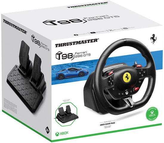 Thrustmaster T98 Ferrari 296 GTS - Racestuur voor Xbox Series en PC van Thrustmaster — afbeelding 5