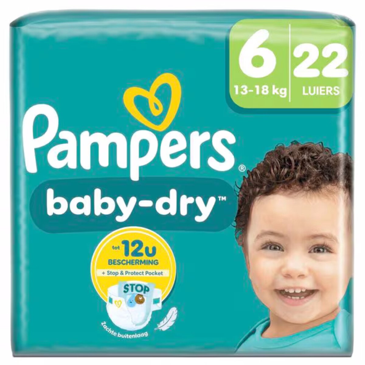 Pampers - Baby Dry - Maat 6 - Mega Pack - 88 luiers