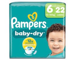 Pampers - Baby Dry - Maat 6 - Mega Pack - 88 luiers