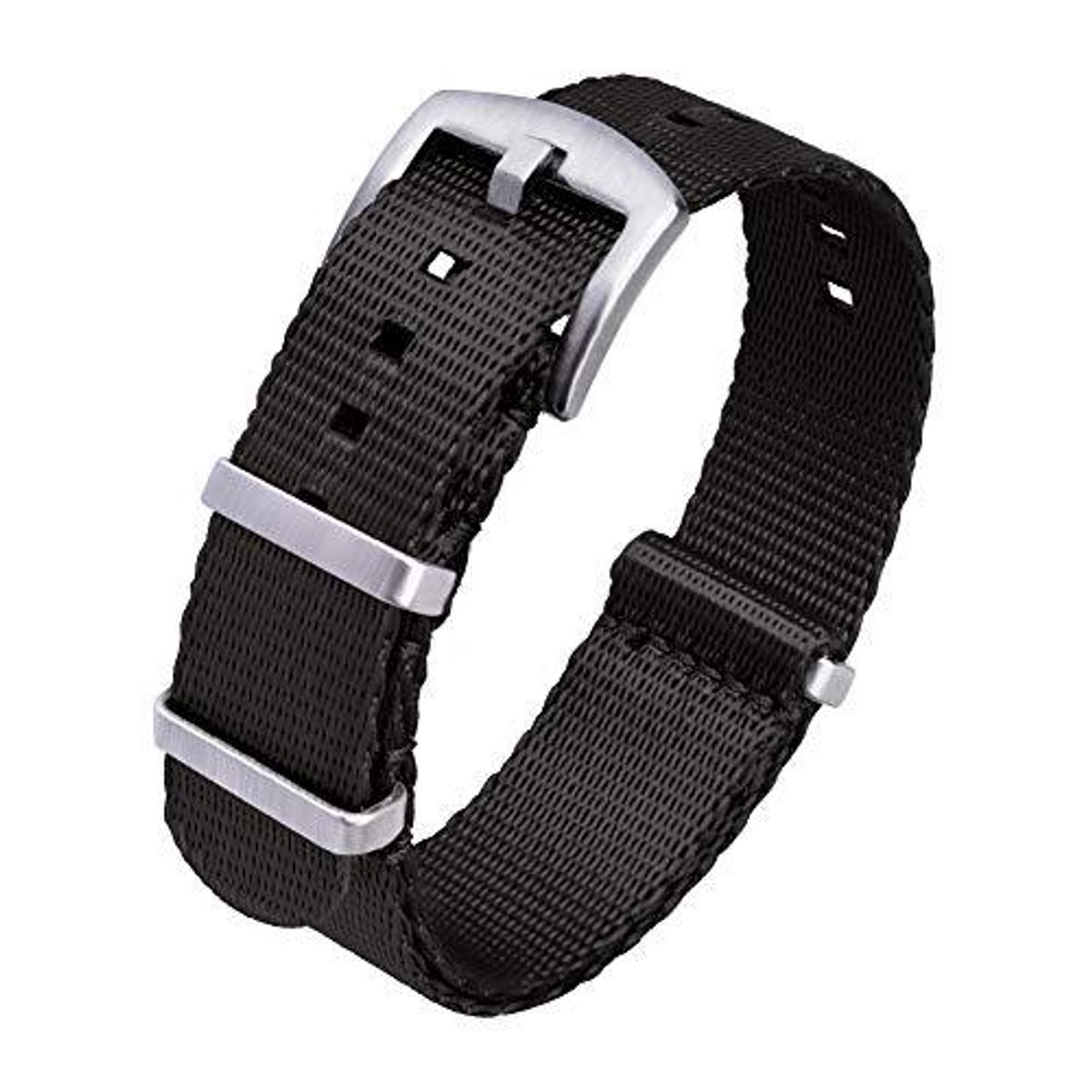 Militaire ballistische nylon horlogeband met zware gesp 22 mm premium nylon horlogeband voor mannen en vrouwen