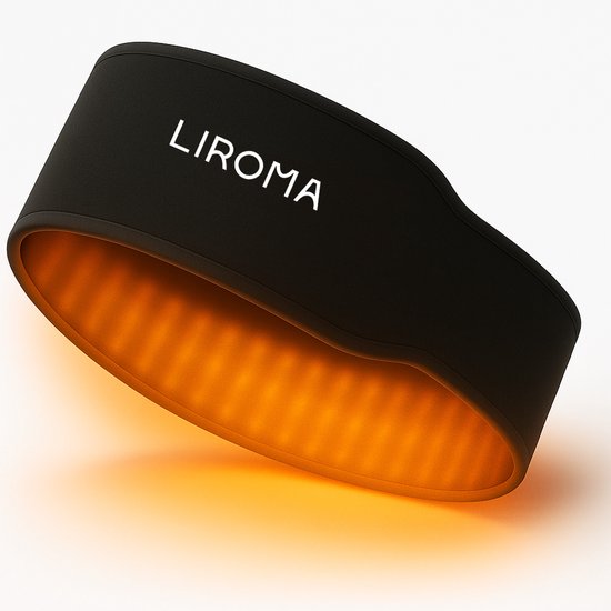 LIROMA® Draagbare Infrarood Band - Onderrug, Schouders, Benen - Infraroodtherapie - Infraroodlamp - Afslankband - Warmteband - Rood licht therapie - Red Light therapy