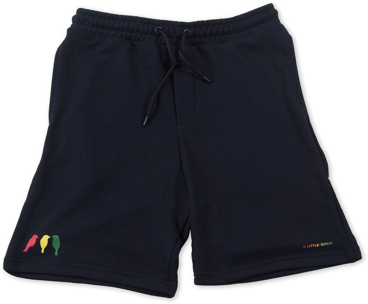Short Navy 3 Little Birds - AFCA - Fanwear - Reggae - Three Little Birds