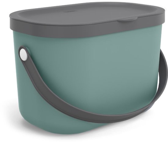 Foto: Rotho albula afvalscheiders gft afvalbak 3 2l gerecycled materiaal groen