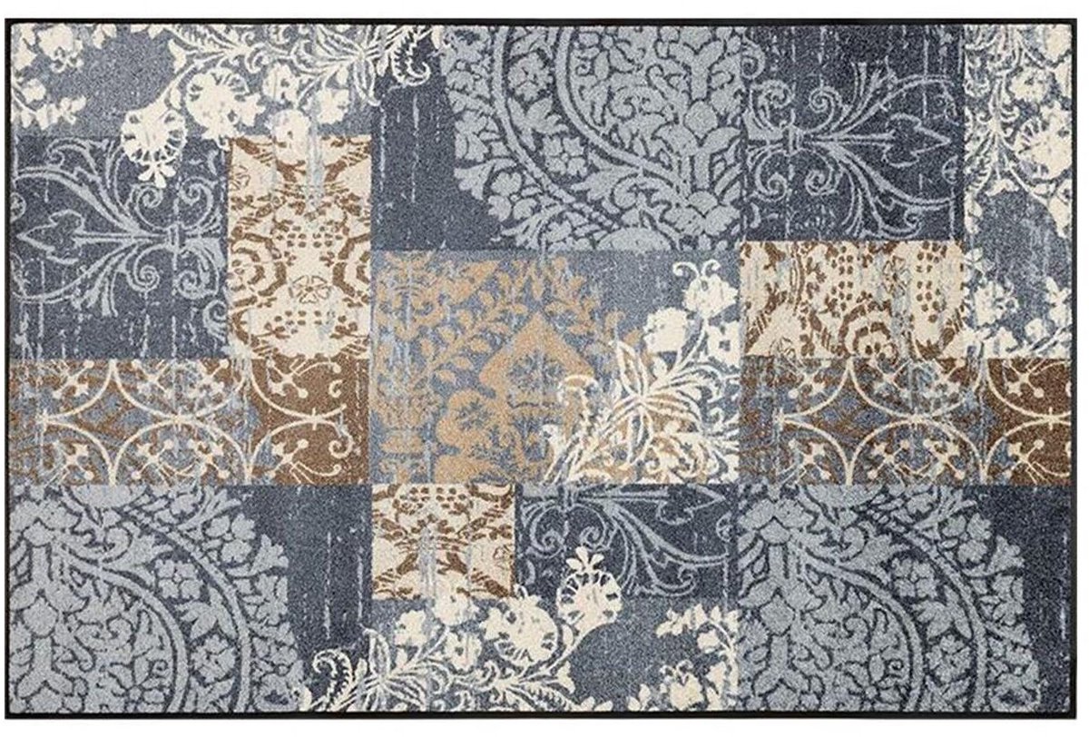 Kleen-Tex Wash+Dry Design Wasbare Deurmat - Armonia Grey - 115 x 175cm