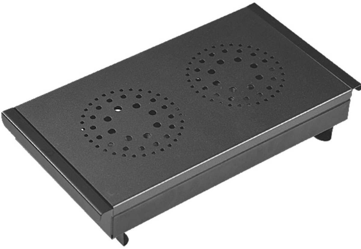 Ceruzo Warmhoudplaat – Rechaud – 2 Waxinelichtjes – Bordverwarmer– Zwart – 33 cm