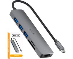 Rolio USB C Hub – 4K HDMI – Premium Kwaliteit – Universeel