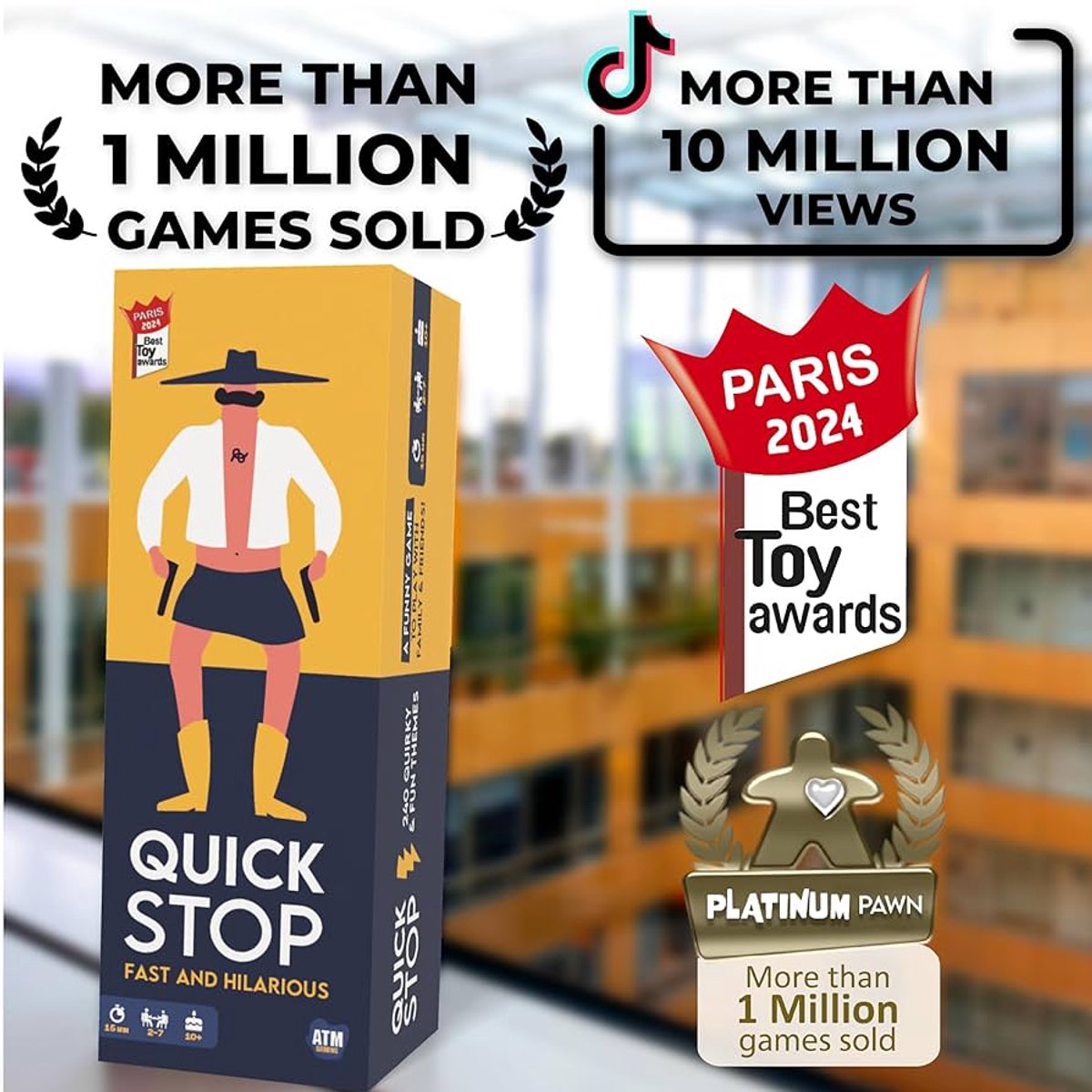 Quickstop - Asmodee - Nederlandstalig kaartspel - Party- en familiespel - Vanaf 10 jaar — afbeelding 5