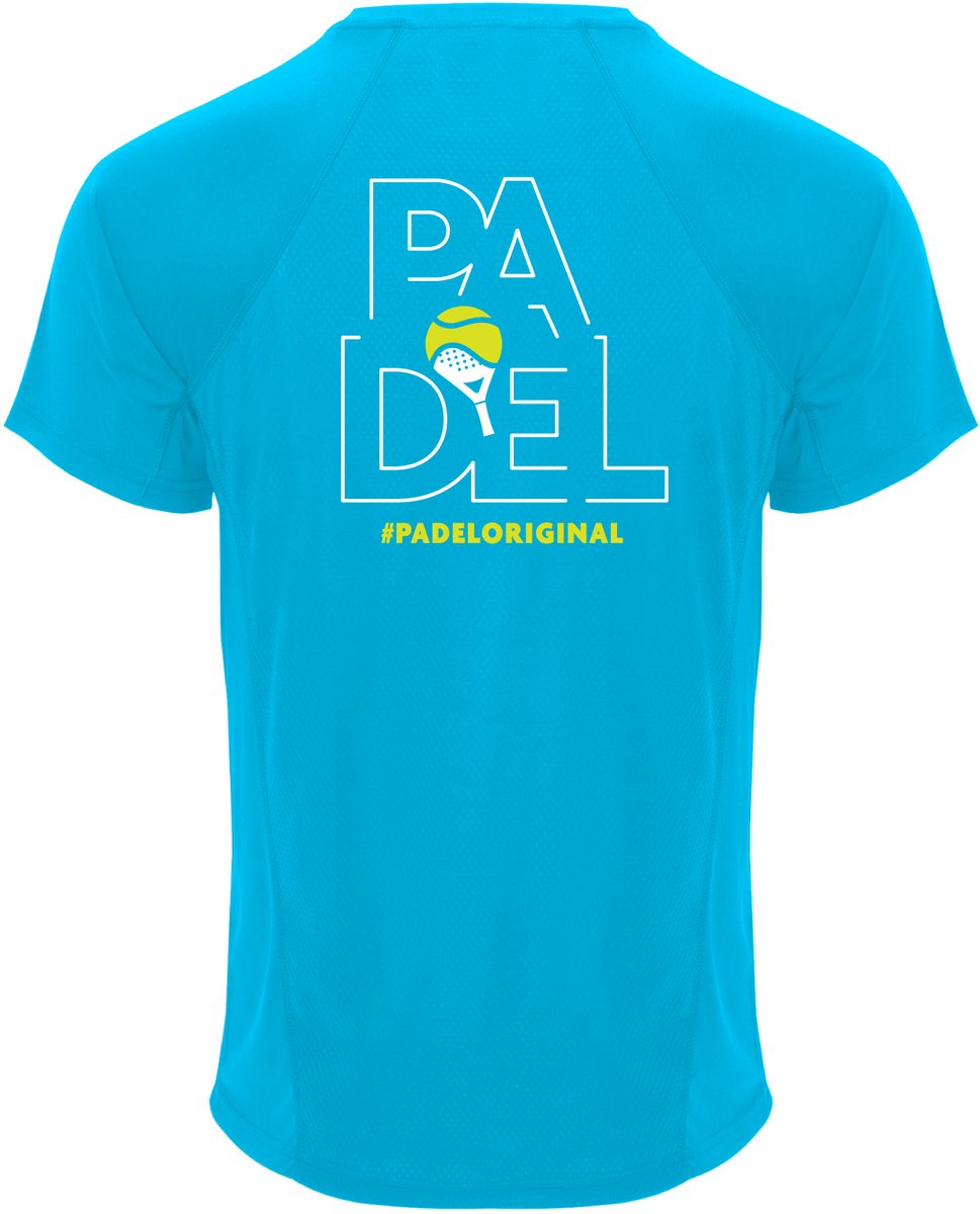 Original Padel Wear Reja sportshirt XL - Padel shirt - Vader cadeau - Vader cadeautjes verjaardag - vadercadeau - Turquoise