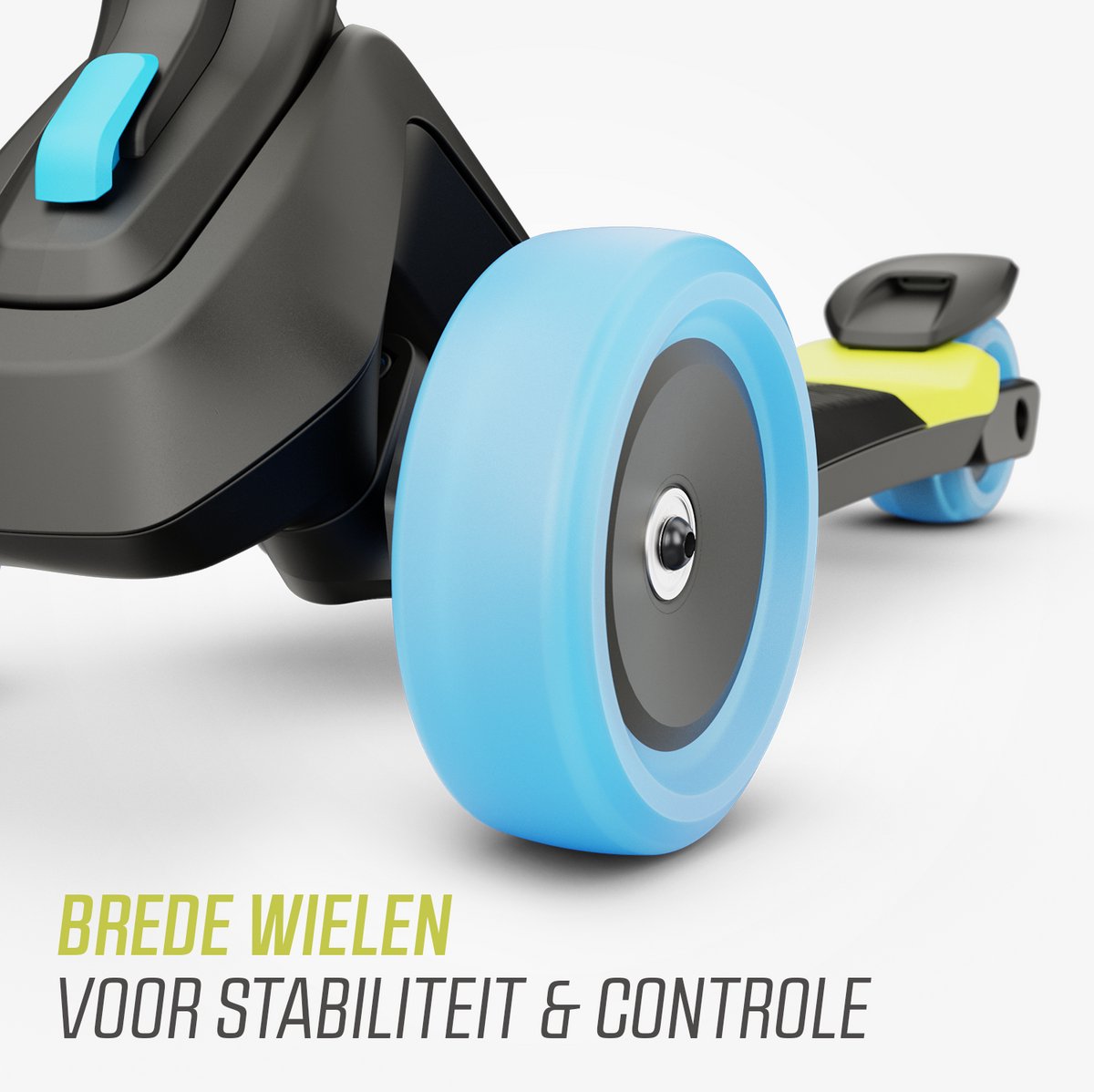 BERG Nexo Kinderstep - Step 3 wielen - Vanaf 2 jaar - Opvouwbaar - In hoogte verstelbaar - Lime — afbeelding 5