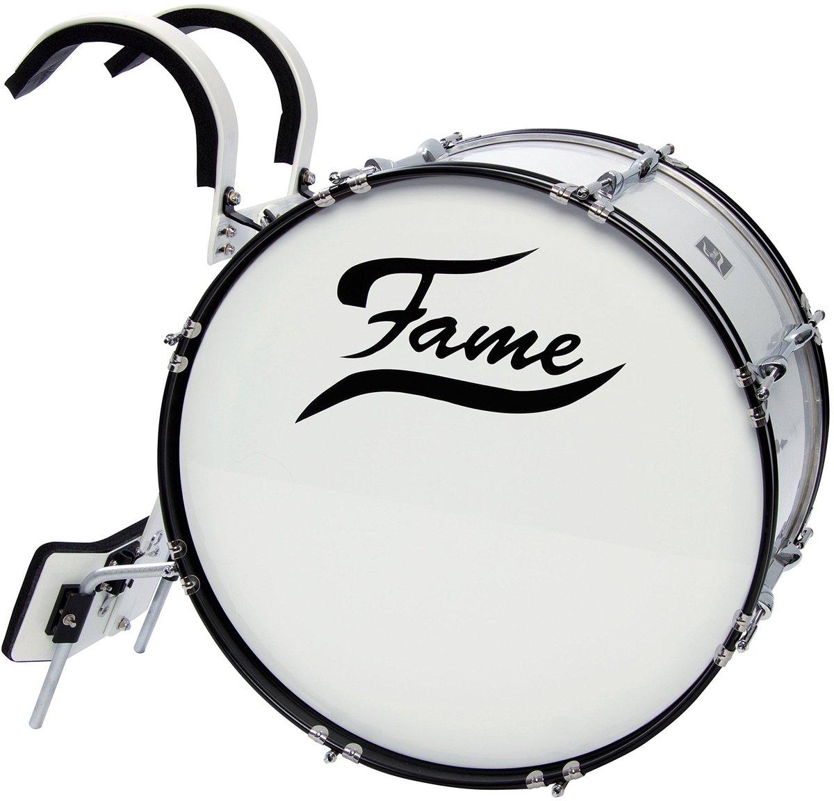 Fame Marching basDrum 22"x12", incl. Tragegestell - Marching bass drum