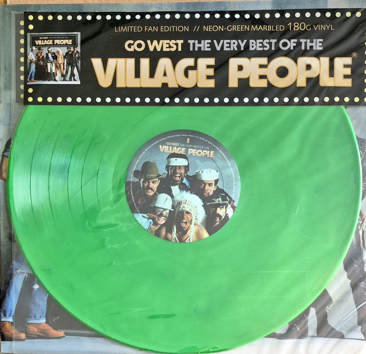 Village People - Go West-The Very Best Of (Ltd. Neon Green Marbled