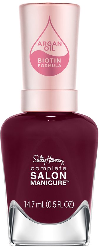 Sally Hansen Complete Salon Manicure Nail Polish - 372 - Rise and Wine​​, 14,7 ml