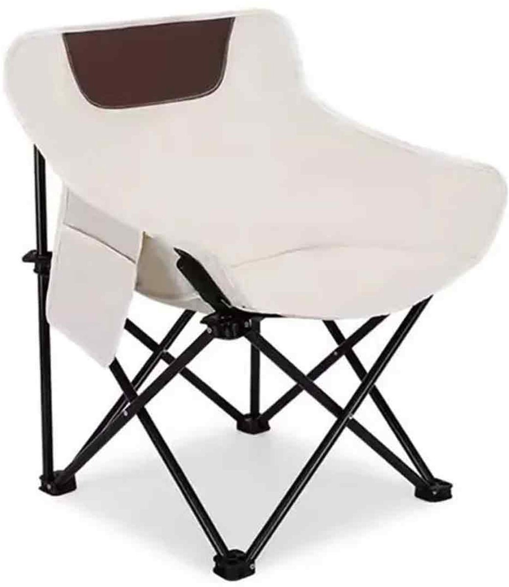 QTTVBTNA Verzachtende Kussen Stoelkussen – 1 stuk, Versterkt, Crème-wit, Met Aufbewaringszak (Voor Buitenmaan Chair/Strandstoel)
