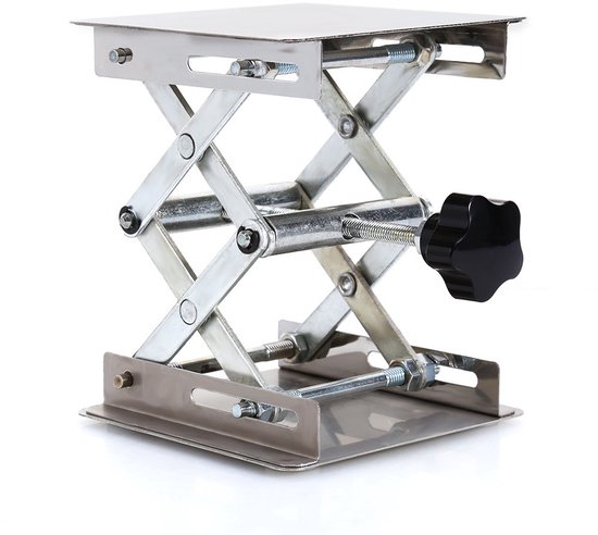 Foto: Laboratory lifting platform akozon 100x100mm stainless steel lab scissors lift table for chemical physical biological experiment