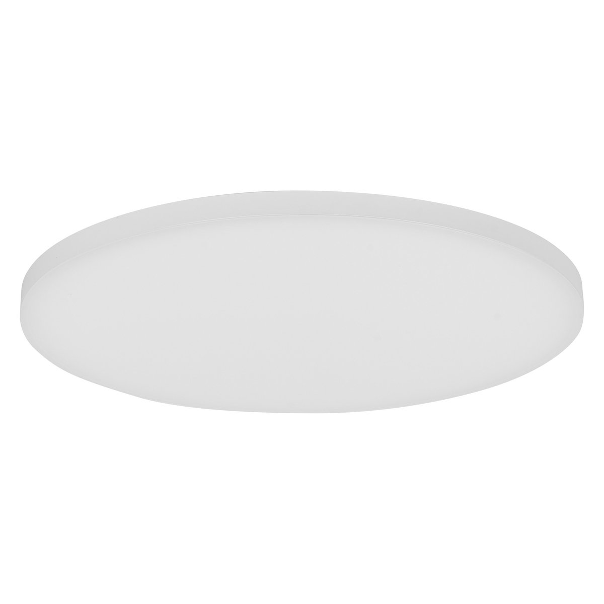 OSRAM Planon Frameless Round armatuur in wit met geavanceerde LED-technologie, 28 W, ronde vorm (450 mm diameter), warm witte lichtkleur bij 3000 K, aluminium behuizing, matte PMMA diffuser