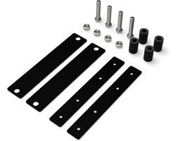 Bodo® - Wasmachine Verhoger connectieset - Zwart - voor WV52 - WV53 - WVH53