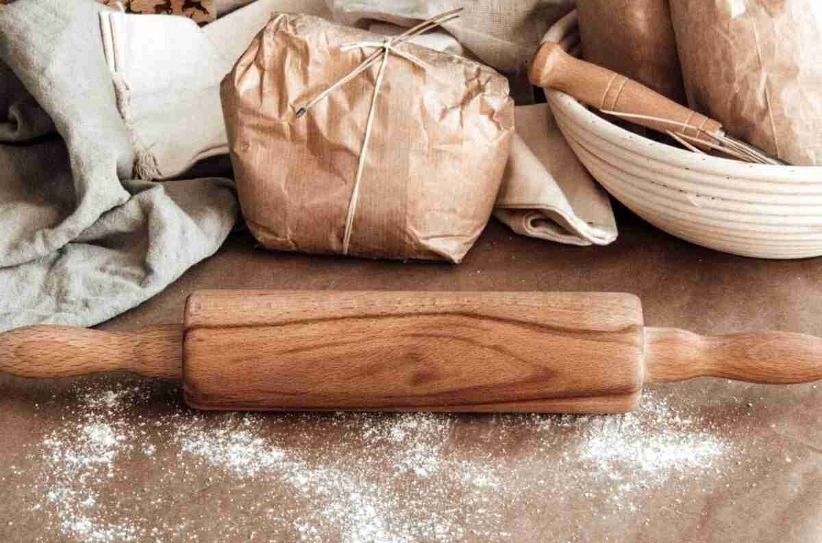 Houten Deegroller van Beukenhout – Optie Graveren Niet Standaard Inbegrepen – Gepersonaliseerde Deegroller met Naam als Uniek Kookcadeau voor Bakliefhebbers, Vaderdag, Moederdag, Verjaardag