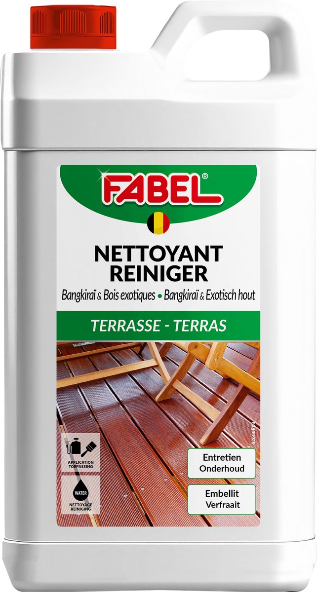 Fabel - Bangkirai- & exotisch houtreiniger - 2,5L