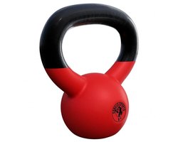 Gorilla Sports Gorilla Sports Kettlebell - Gietijzer - Vinyl - Gewicht - Rood - 4 kg