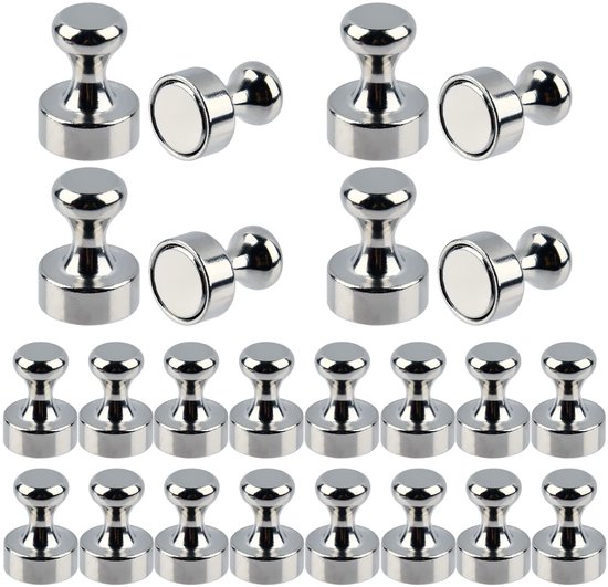 LEGO Magneetset (6 stuks) ZWART-GRIJS | 5711938249908 | LEGO Magneten