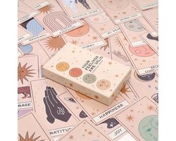 FA-VE Your Feelings Are Valid – 48-delig Tarot Kaartspel – Emotie Tarot – Self Care & Mindfulness – Inspiratie & Zelfreflectie