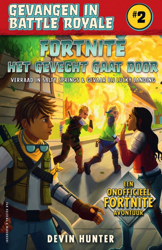 Fortnite - Het gevecht gaat door - cover