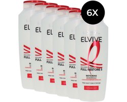 L'Oréal Elvive Full Restore 5 Repairing Shampoo - 6 x 400 ml