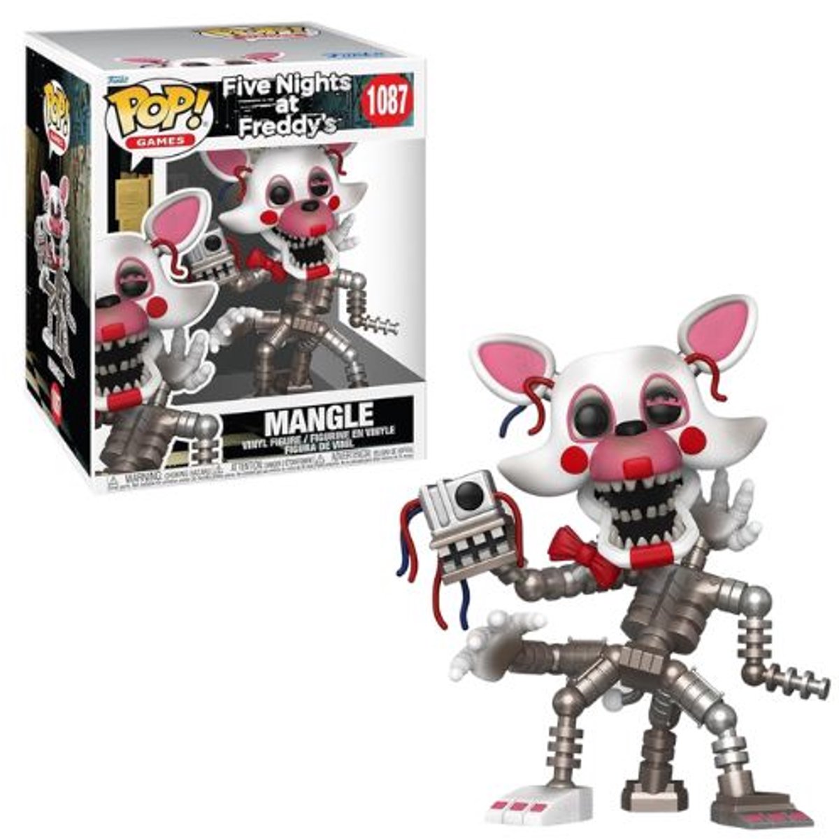 Five Nights At Freddy's Mangle (Super Pop!) vinylfiguur 1087