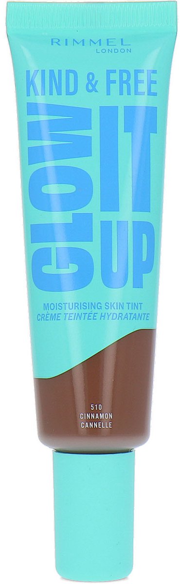 Rimmel Kind&Free huidtint kaneel, hydraterend en kalmeert de gevoelige huid.