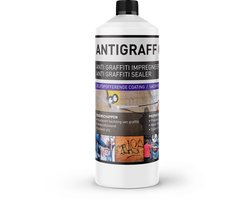 Anti Graffiti Nano Coating - ULTRA STRONG Buitenmuur impregneermiddel voor Gevels en Muren - Professioneel Gevel impregneren - AntiGraff Go Pro - 1L (6m2)