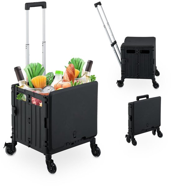WEECO Grote Boodschappenmand Van Wilgentenen In Wit Boodschappentrolley Transportmand Met Wielen Marktwagen Houten Mand Winkelwagen Wilgentenen Trolley Voor Haardhout 93 X 50 48 1558084716